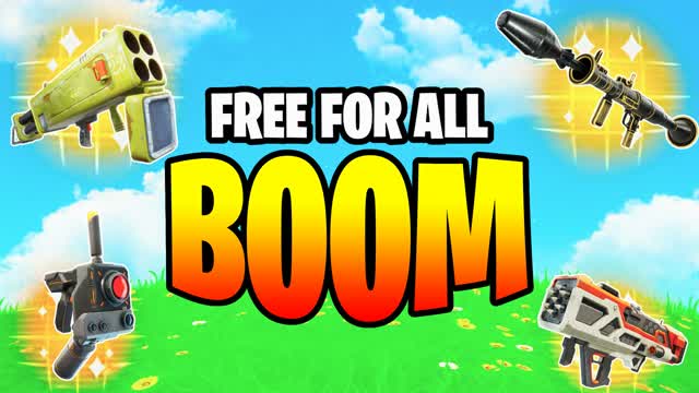 FREE FOR ALL BOOM — Fortnite Creative map
