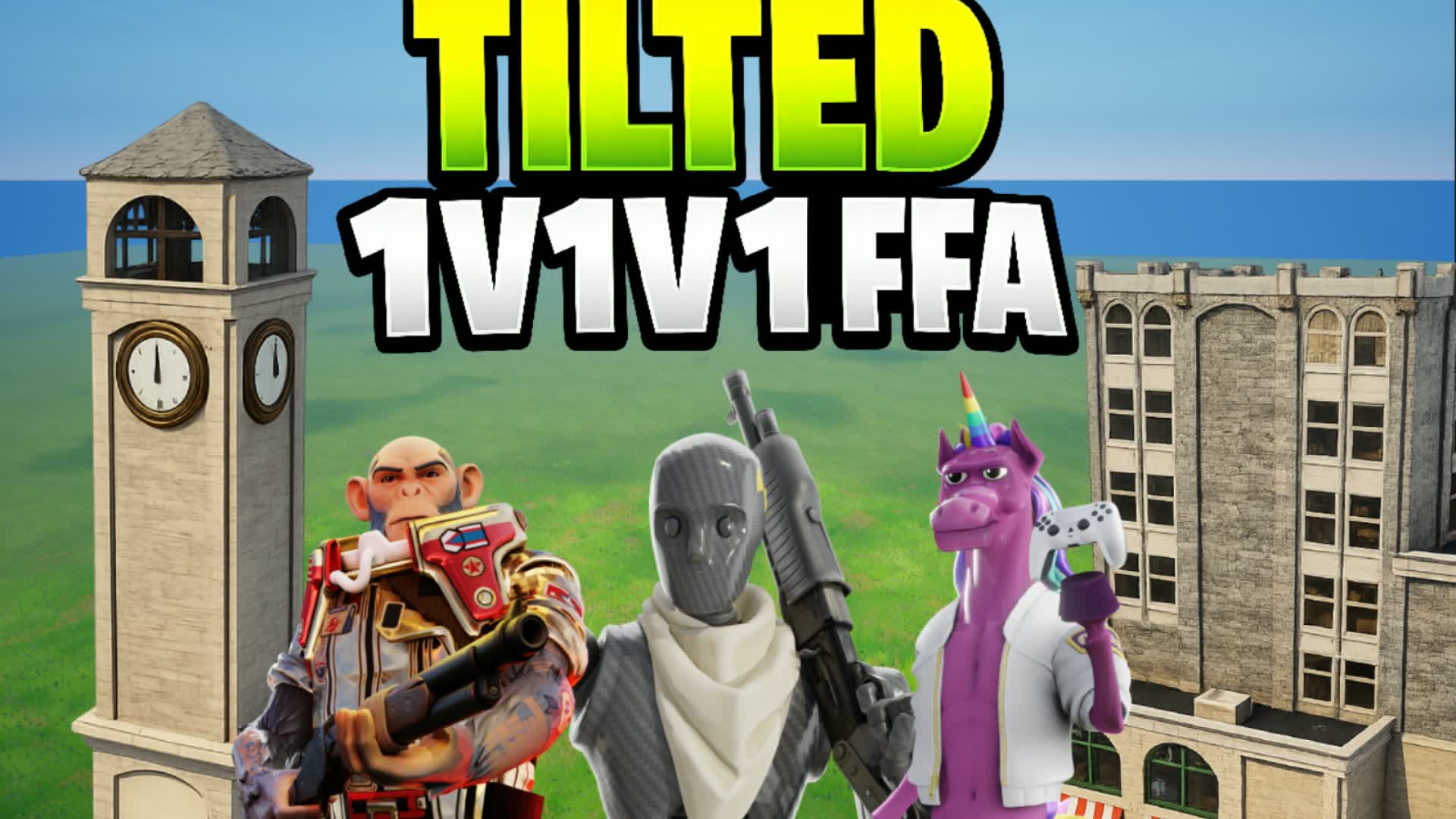 1V1V1 Tilted تيلتد FFA — Fortnite Creative map
