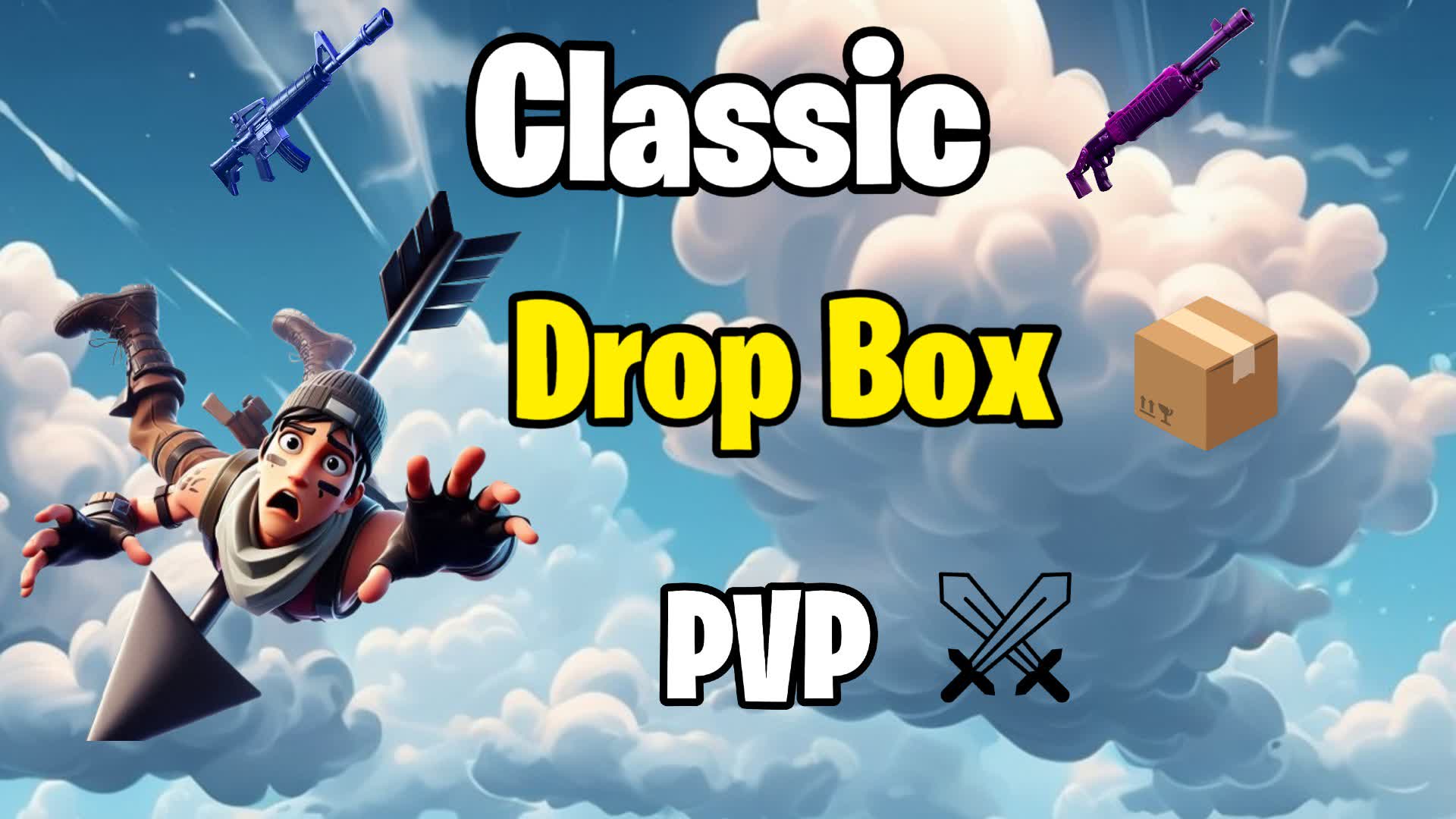 Drop Box📦│ BoxFight │ FFA — Fortnite Creative map