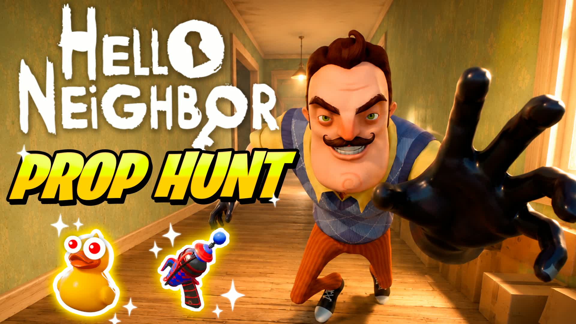 HELLO NEIGHBOR PROP HUNT — Fortnite Creative map