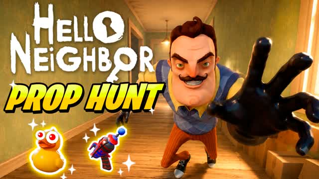 HELLO NEIGHBOR PROP HUNT — Fortnite Creative map