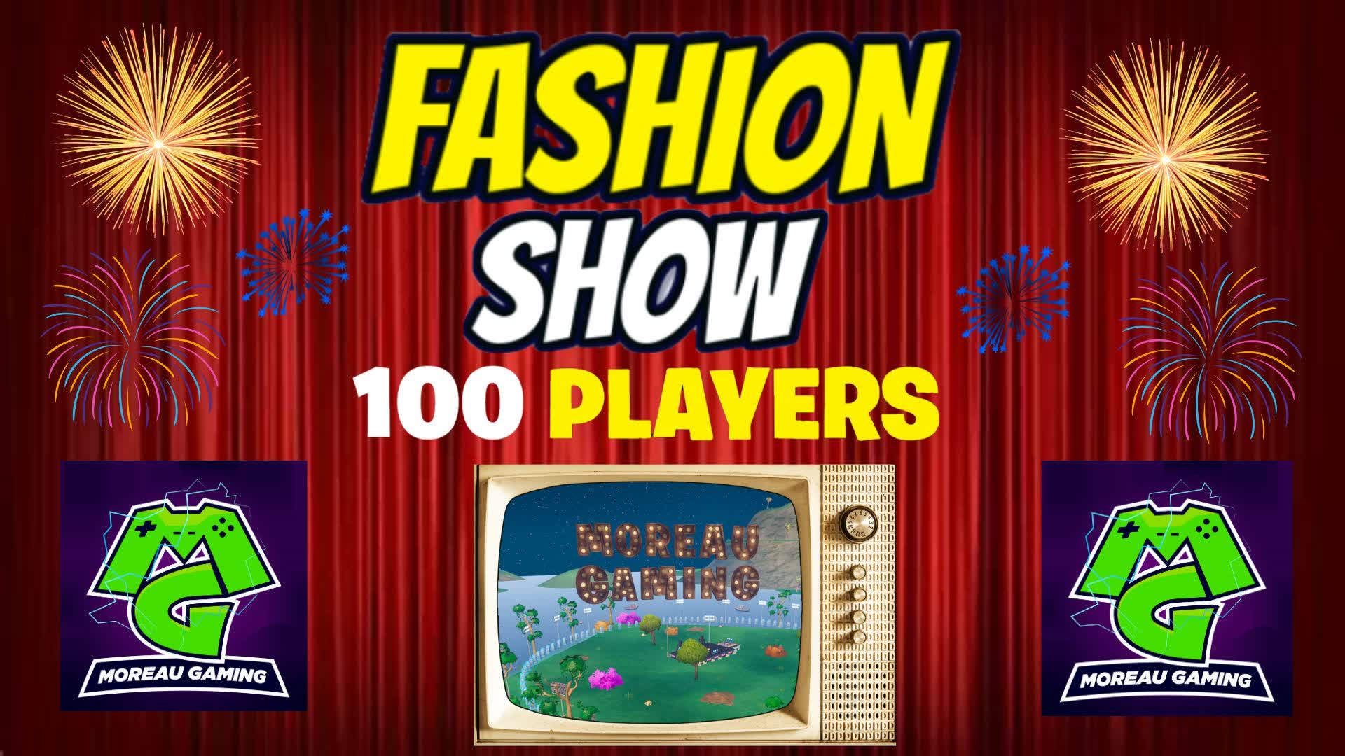 100 PLAYER FASHION SHOW 2025 (UPDATED) — Fortnite Creative map