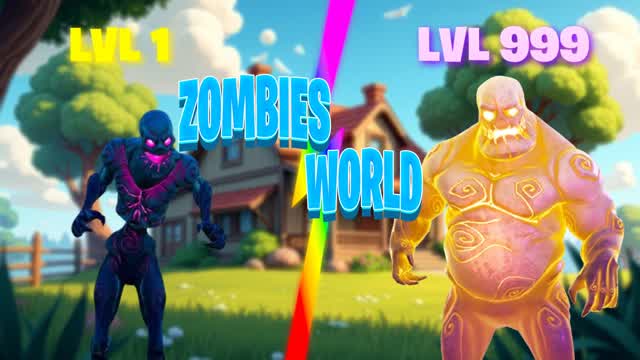 ZOMBIES WORLD — Fortnite Creative map cover art
