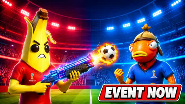 Red Vs Blue Word Cup — Fortnite Creative map cover art