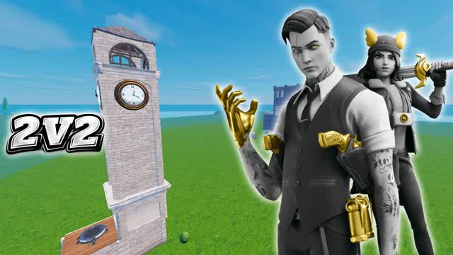 ⭐ 2V2 LAST ZONE — Fortnite Creative map cover art