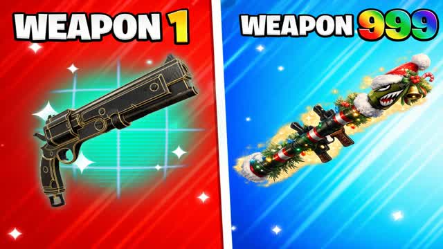 ONE SHOT GUNGAME 999+🎯 — Fortnite Creative map