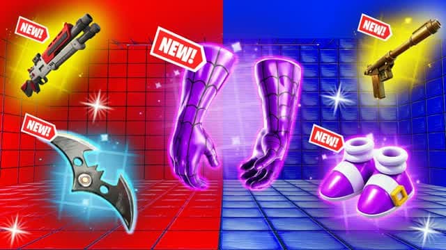 RED VS BLUE🔴🔵GOO — Fortnite Creative map