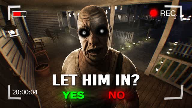 LET HIM IN? [HORROR] — Fortnite Creative map