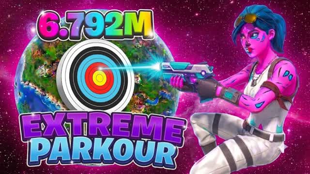 ⭐️ EXTREME SNIPER TRICK SHOT PARKOUR 🎯 — Fortnite Creative map