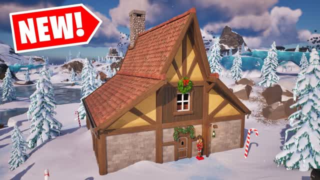 Winter Prop Hunt! — Fortnite Creative map cover art