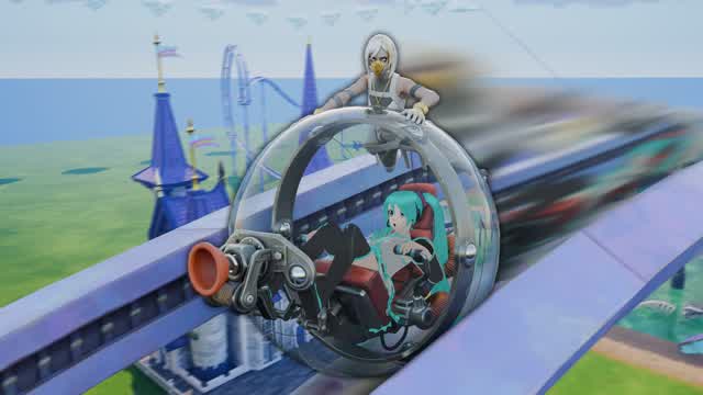 Theme Park Deathrun — Fortnite Creative map cover art