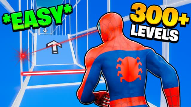 CRAZY PARKOUR 375+ — Fortnite Creative map