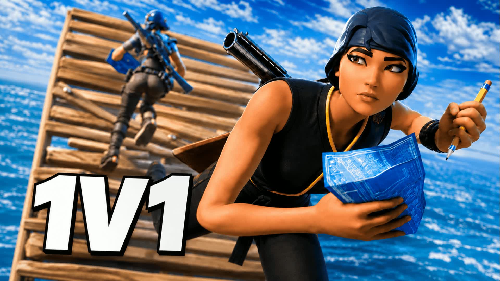 1v1 Build Fights [Coach] — Fortnite Creative map