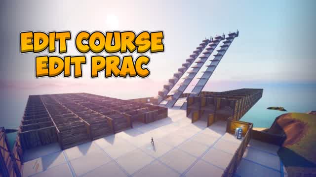 Edit Course + Edit Prac — Fortnite Creative map cover art