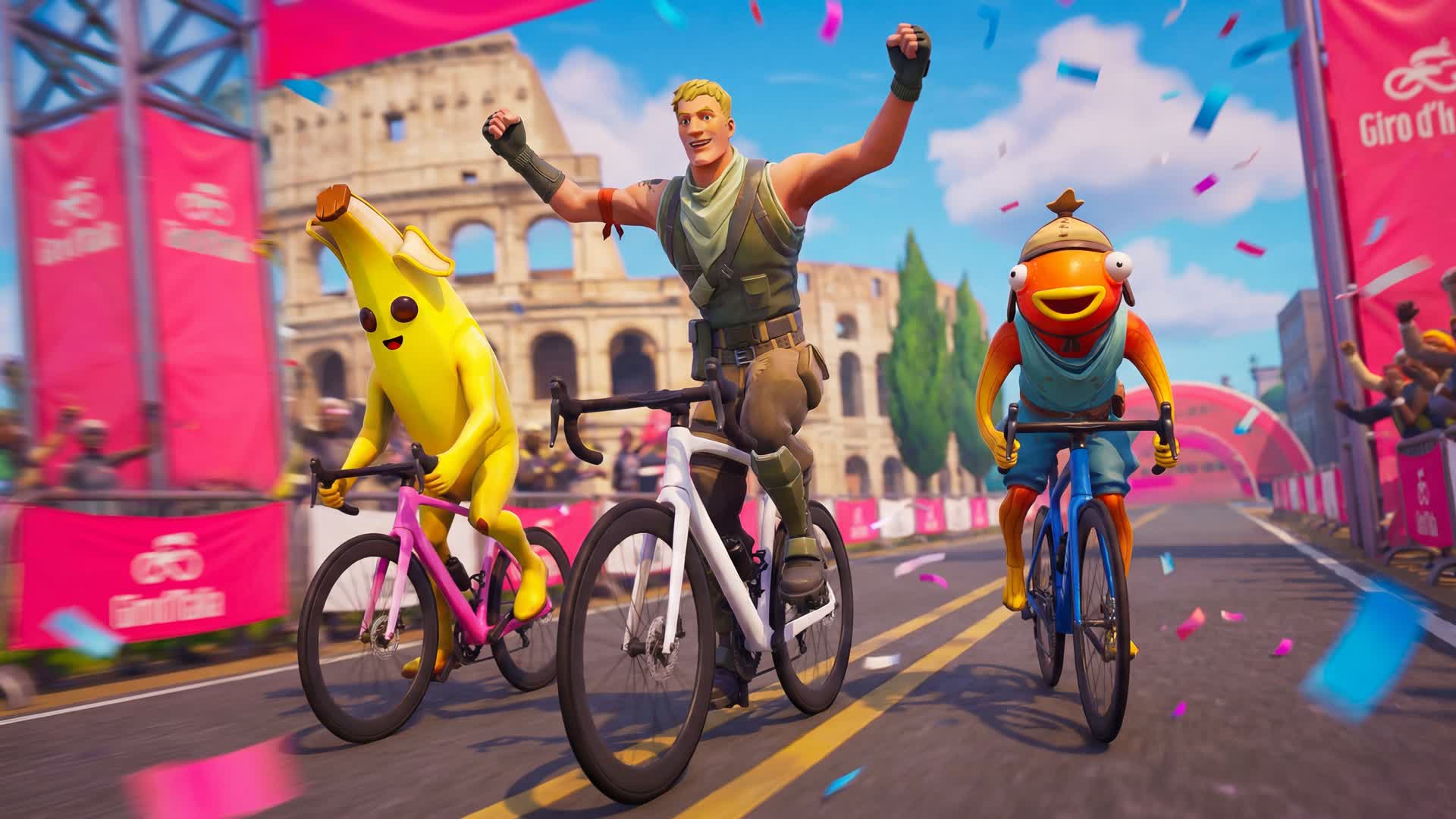 GIRO D'ITALIA - Bicycle Race — Fortnite Creative map