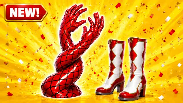 SPIDER-MAN Red vs Blue 🎯 Pro Run — Fortnite Creative map