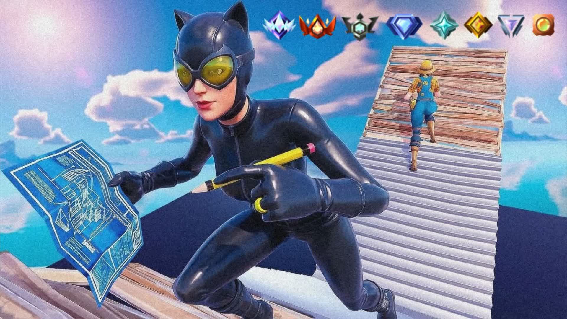 1V1 KING FIGHT — Fortnite Creative map