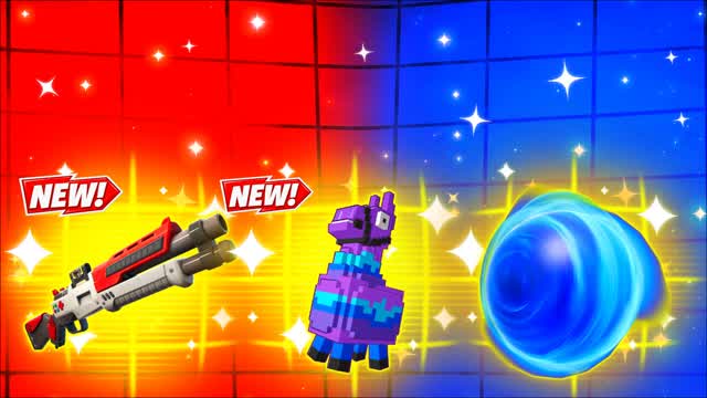 RED VS BLUE CARD TRICK 🔴🔵 — Fortnite Creative map cover art