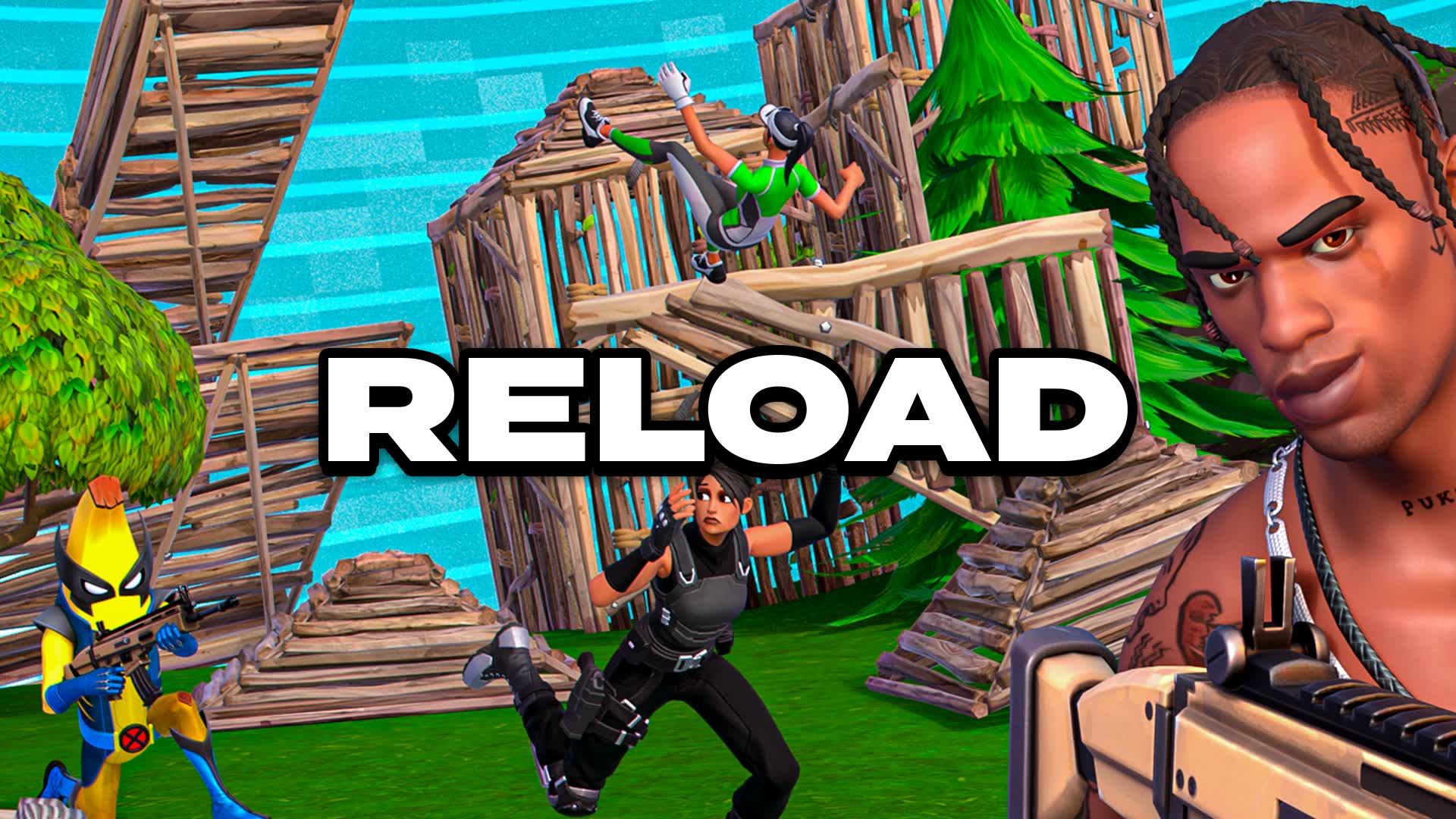 Reload Zone Wars — Fortnite Creative map