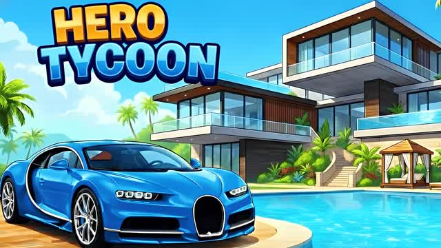 TYCOON HERO — Fortnite Creative map cover art