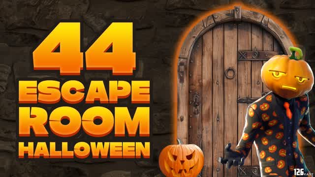 44 ESCAPE ROOM HALLOWEEN🎃 — Fortnite Creative map