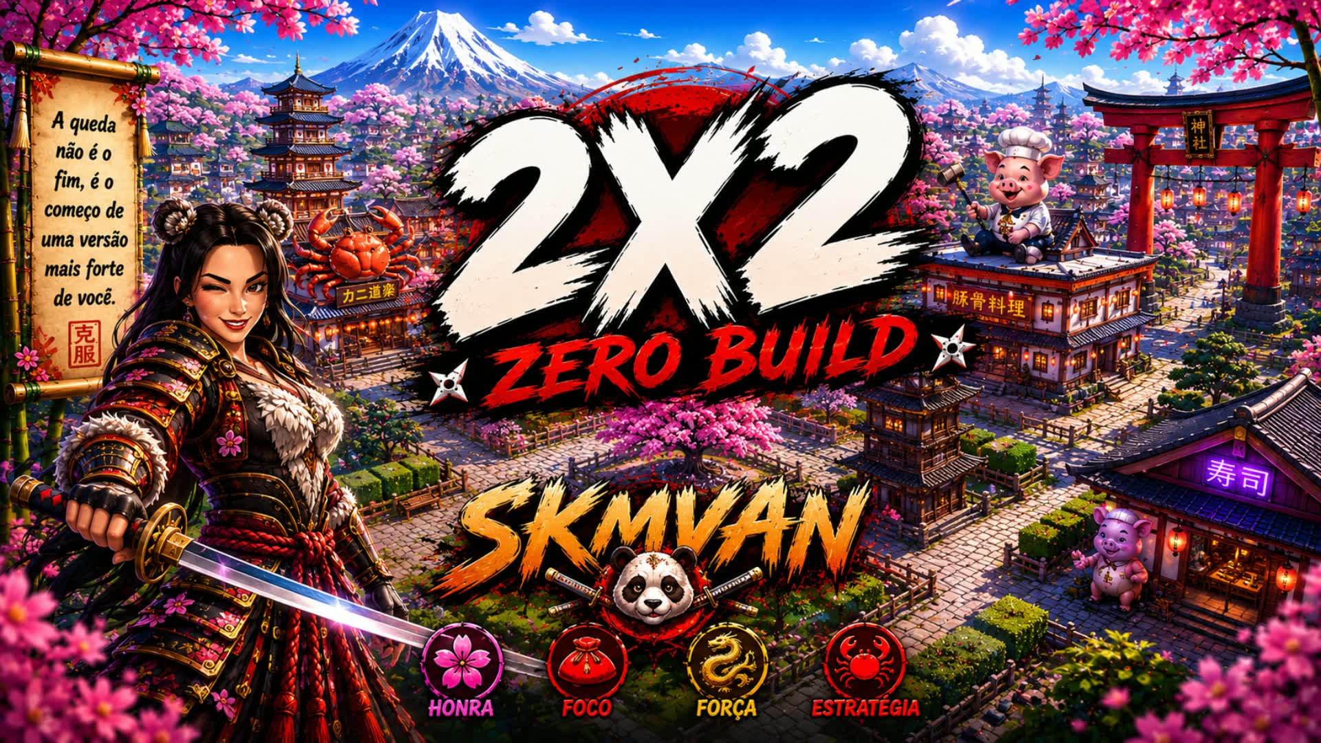 2V2 SKMVAN ZERO BUILD — Fortnite Creative map