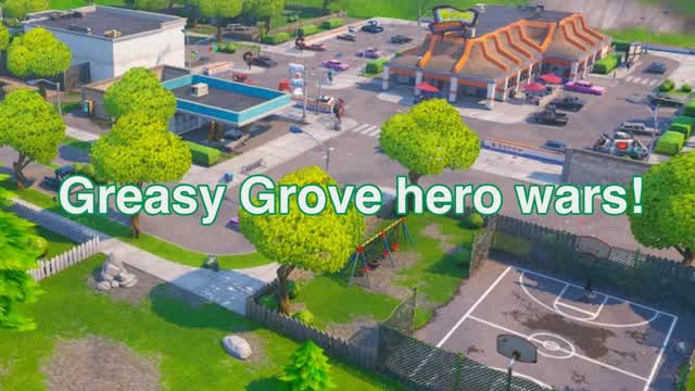 Greasy Grove hero wars — Fortnite Creative map