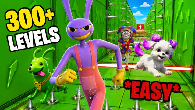 PARKOUR DEATH RUN FUN — Fortnite Creative map