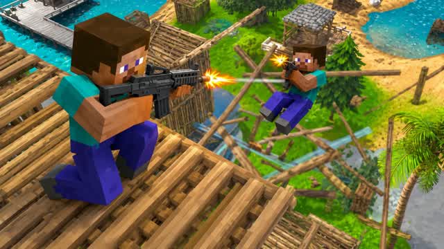 Buildfight minebuild 1v1 — Fortnite Creative map
