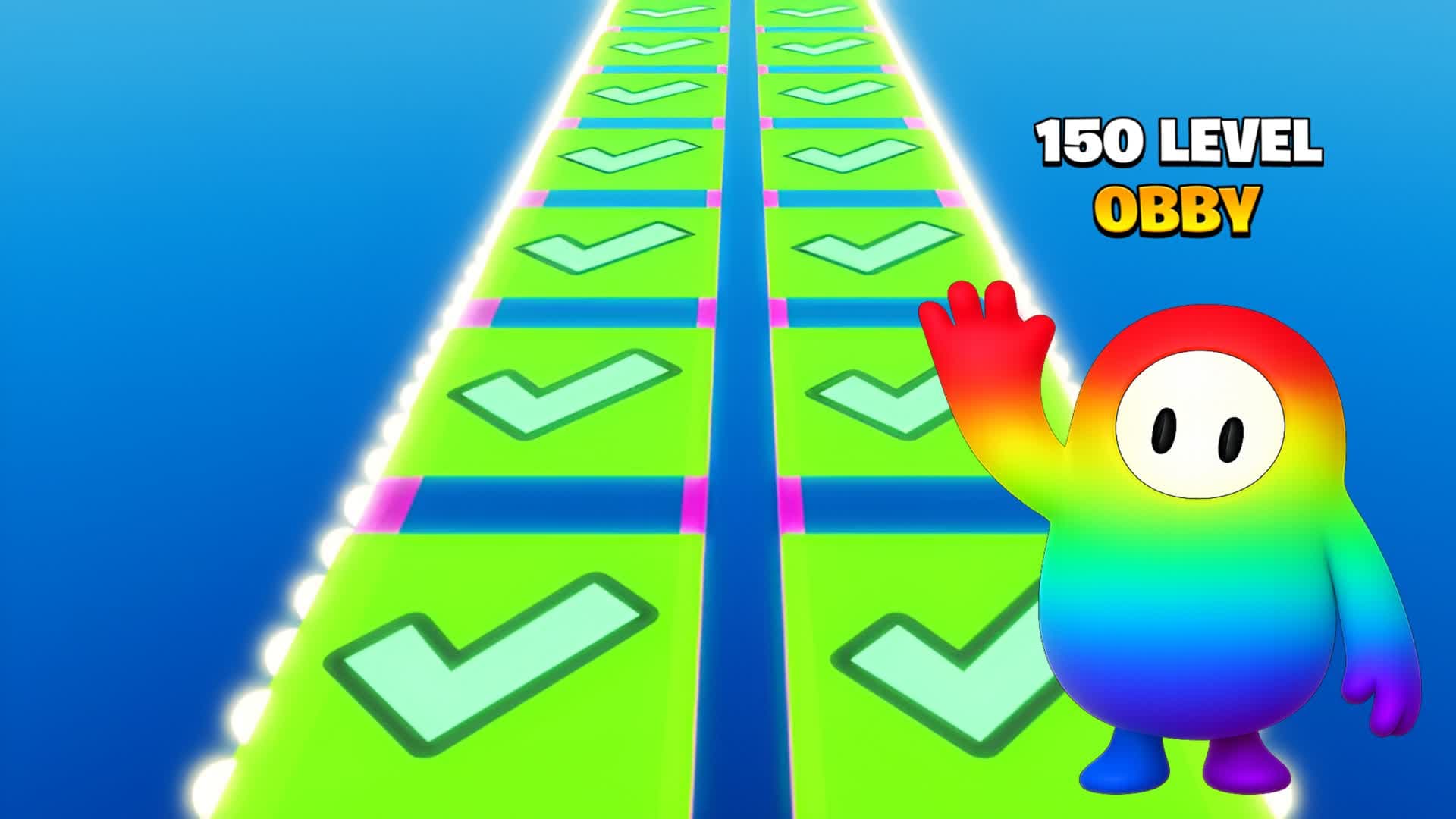 ⭐ MEME FALL GUYS 150+ OBBY PARKOUR — Fortnite Creative map