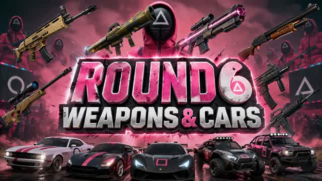 ROUND WEAPONS&CARS — Fortnite Creative map