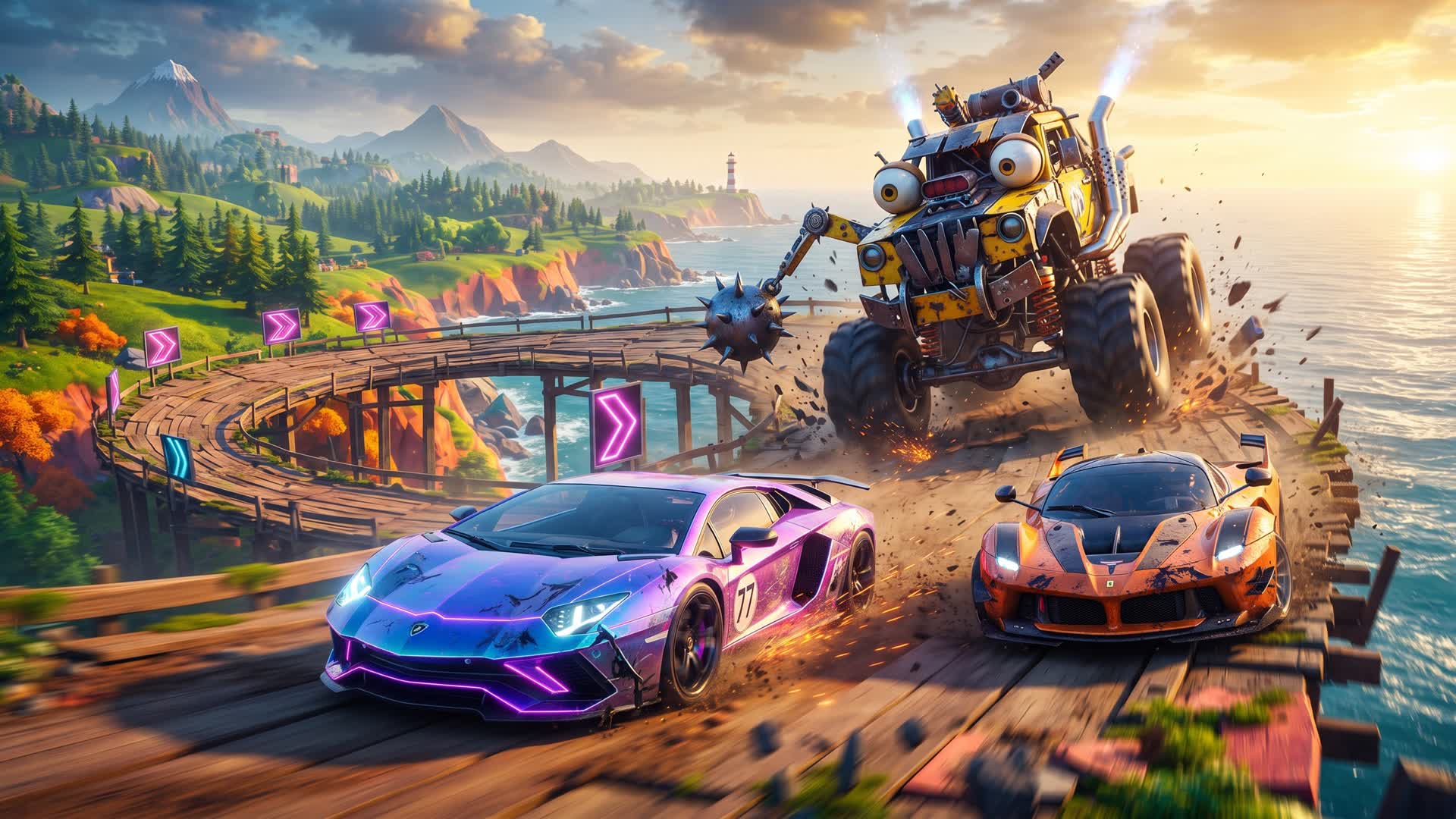 Scrap Metal Mayhem — Fortnite Creative map