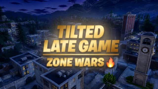 TILTED • LATE GAME • ZONE WARS — Fortnite Creative map