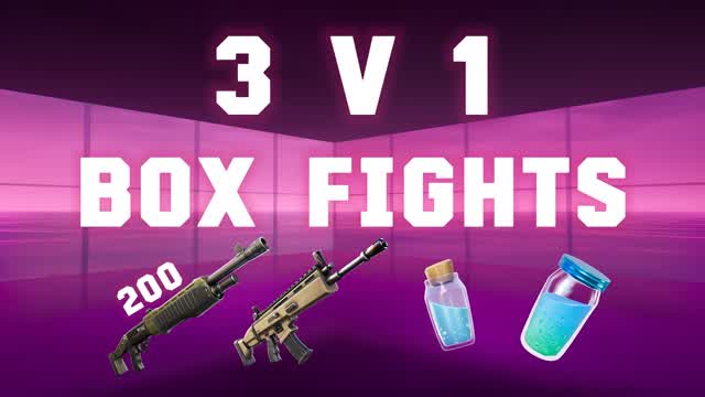 🔫Box Fight 3 vs 3🔫 — Fortnite Creative map cover art