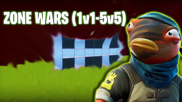 Zone Wars FFA (1v1-5v5) — Fortnite Creative map cover art