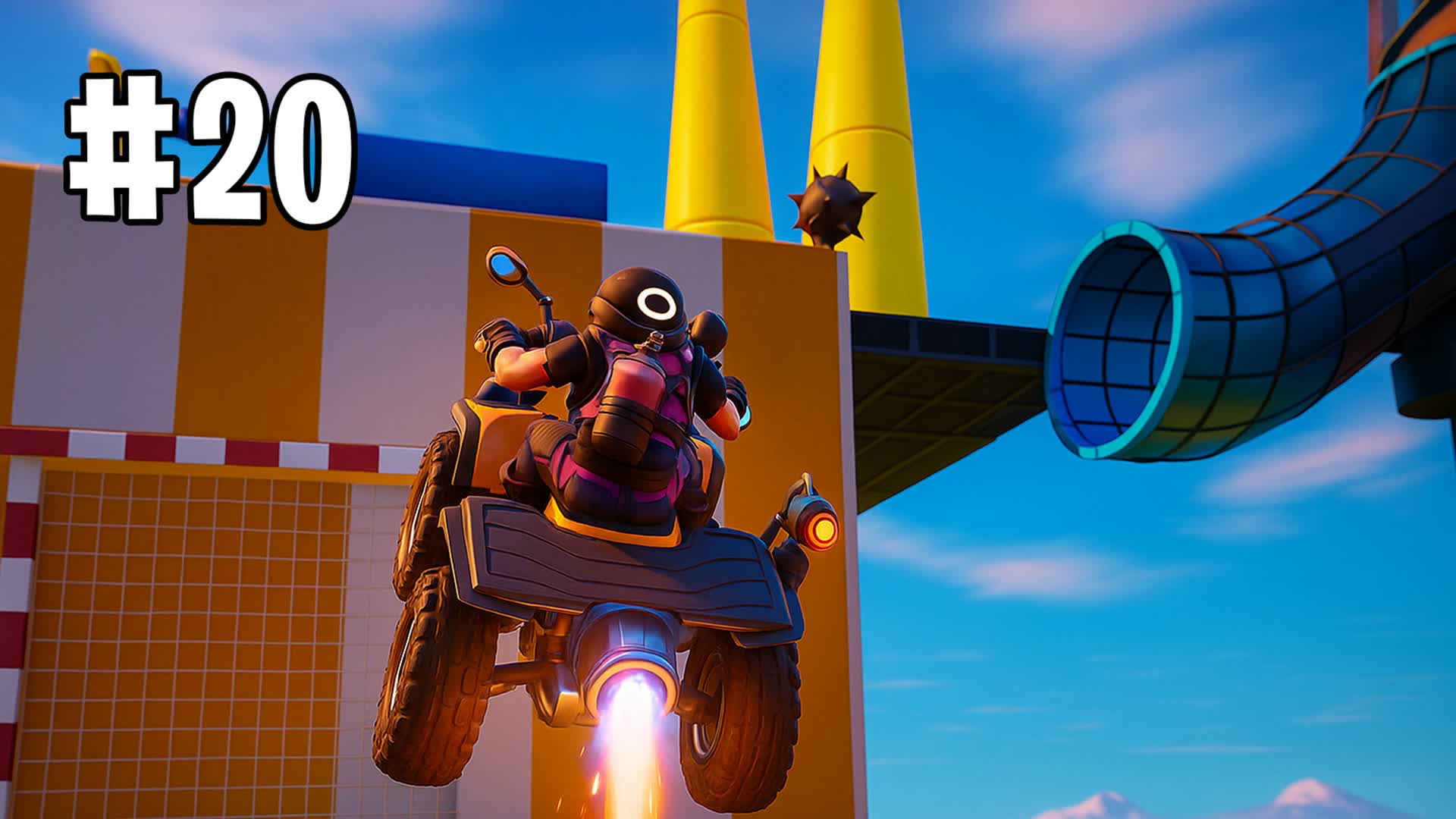 HARD PARKOUR #20 — Fortnite Creative map