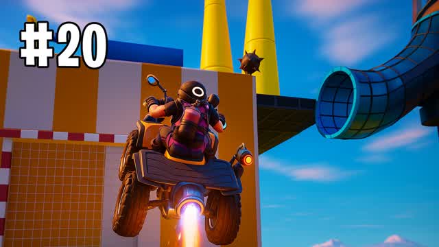 HARD PARKOUR #20 — Fortnite Creative map
