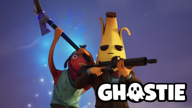 GHOSTIE 👻 Hide and Seek Fog Hunt Arena — Fortnite Creative map