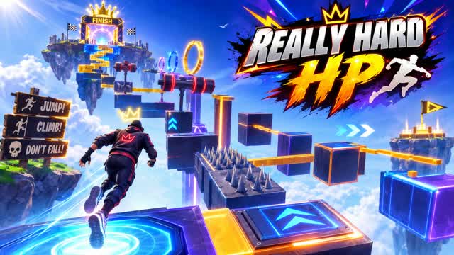 🏃 REALLY HARD PARKOUR 🏆 — Fortnite Creative map