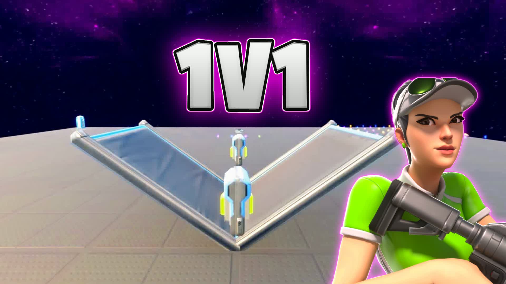E 1V1 — Fortnite Creative map