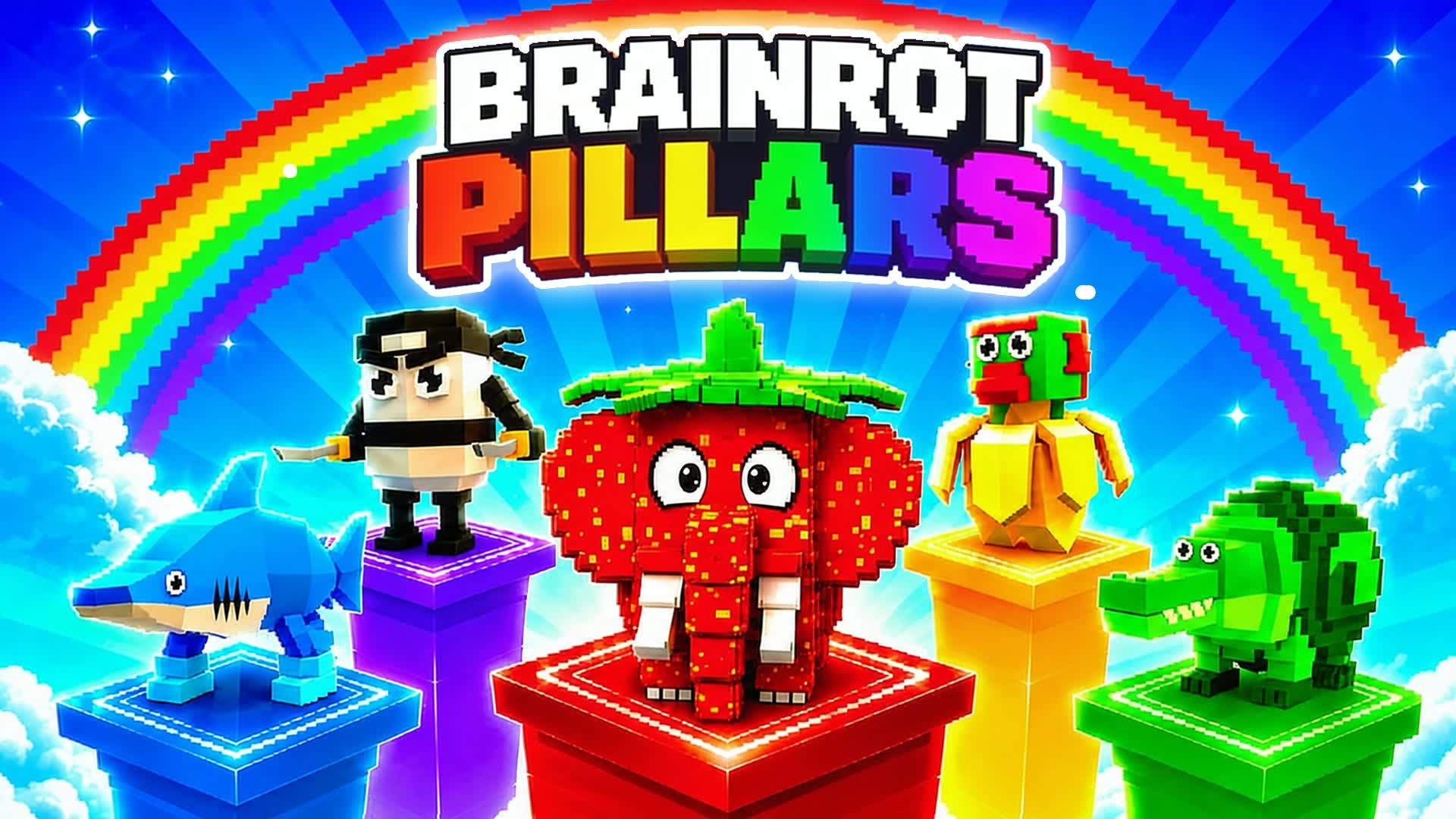 BRAINROT PILLARS — Fortnite Creative map