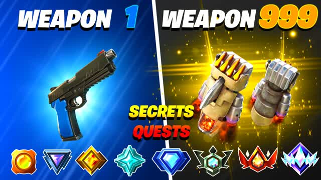 💥ONESHOT GUN GAME [RANKED]💥 — Fortnite Creative map