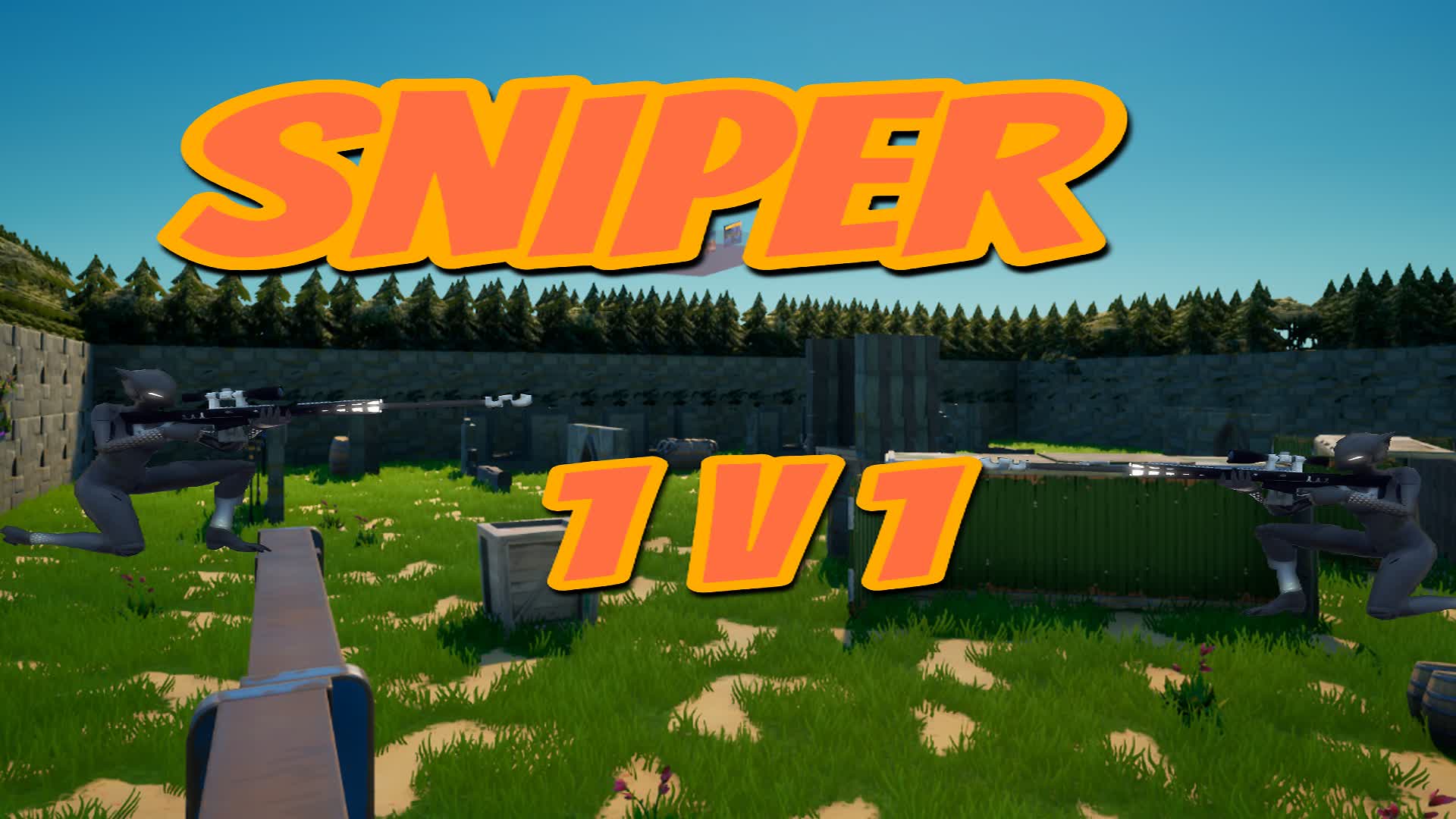 Sniper 1v1 — Fortnite Creative map