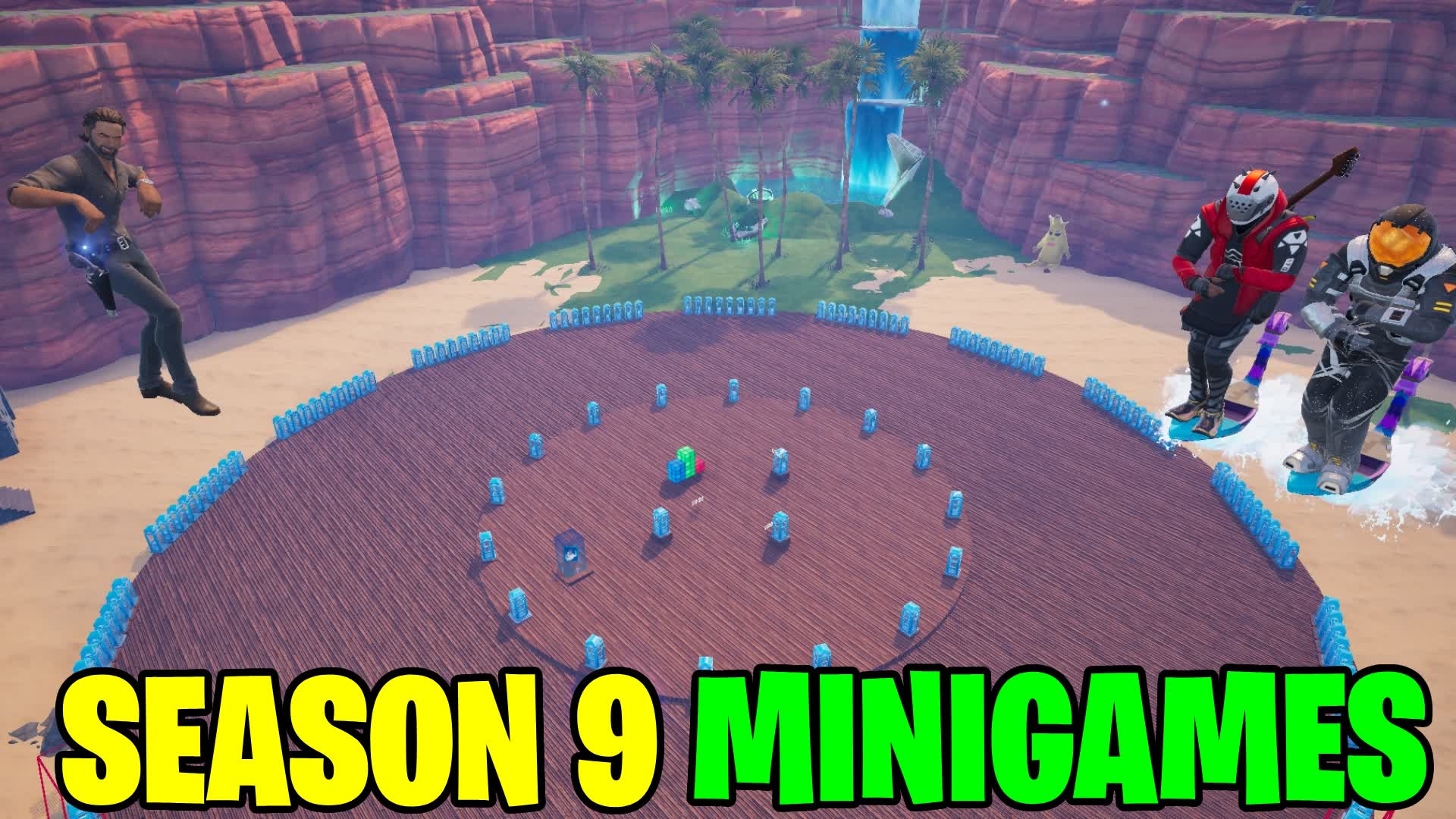 D8MAG 100 PLAYER SEASON 9 MINIGAMES — Fortnite Creative map