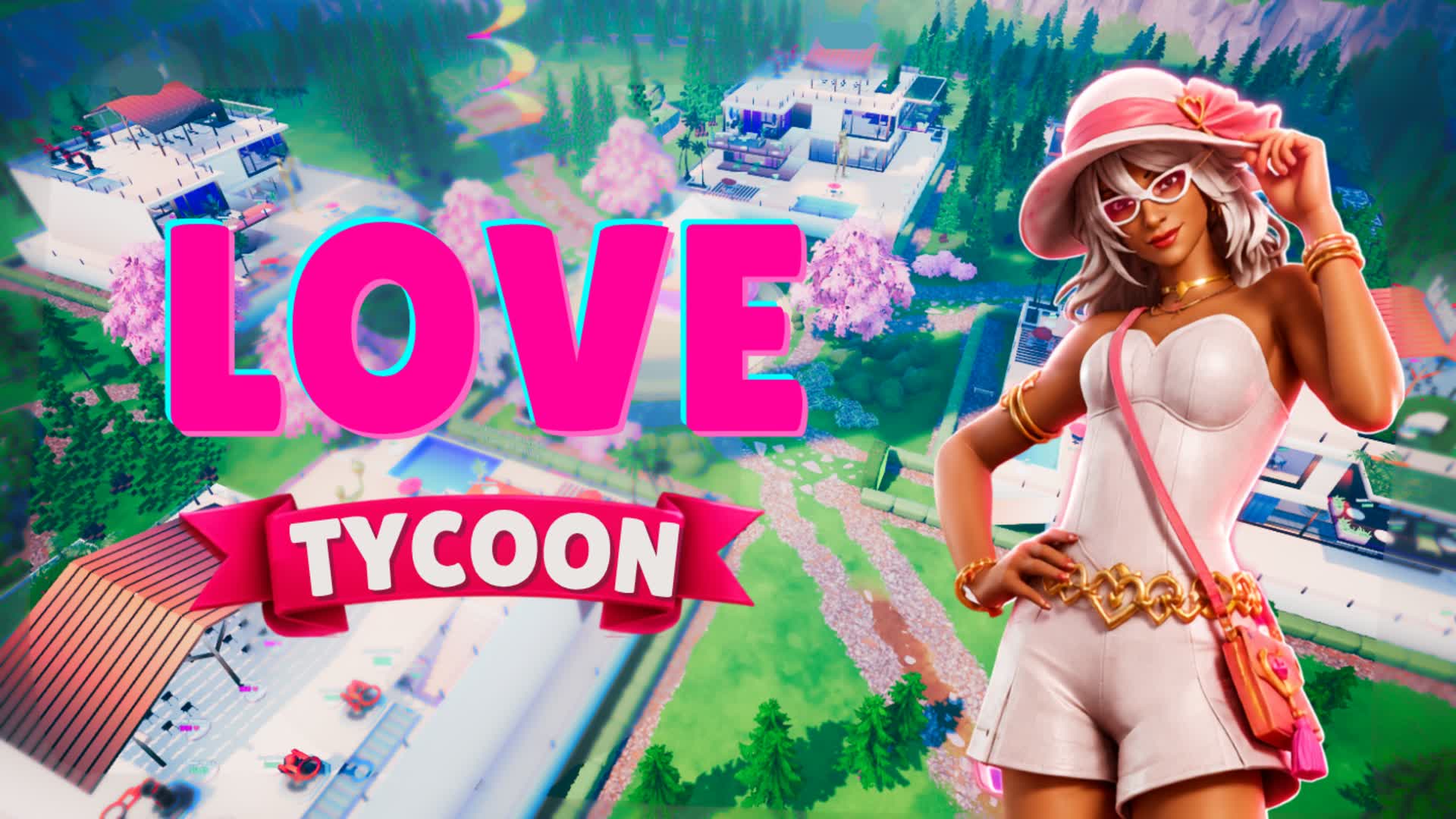 💸RICH LIFE ❤️ [TYCOON — Fortnite Creative map