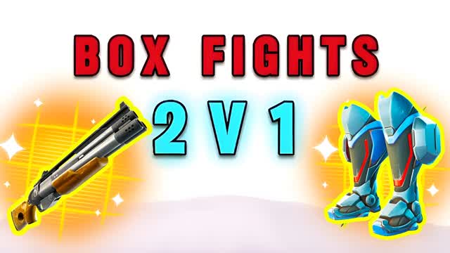 BOX FIGHTS  [1V2] 2V1 — Fortnite Creative map