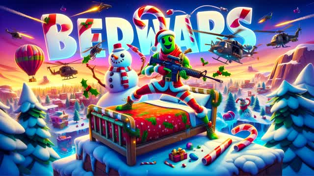 🎁 XMAS BED WARS 🎁 — Fortnite Creative map