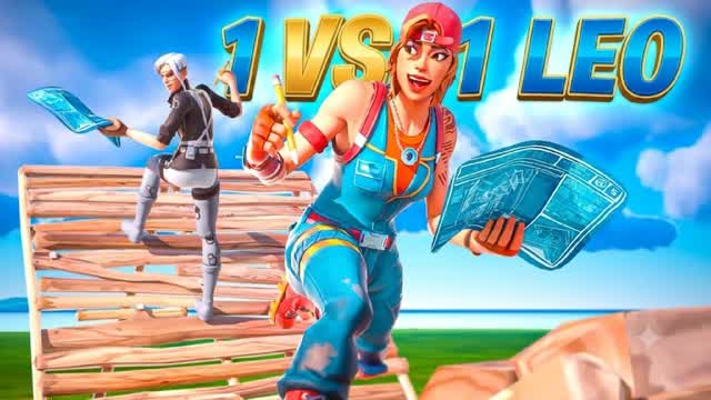 1v1 leo — Fortnite Creative map cover art