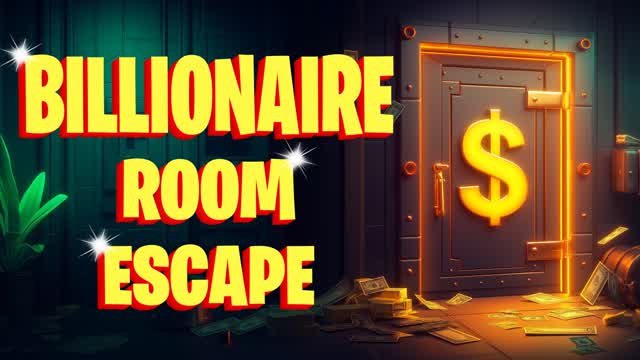 BILLIONAIRE ROOM ESCAPE — Fortnite Creative map cover art