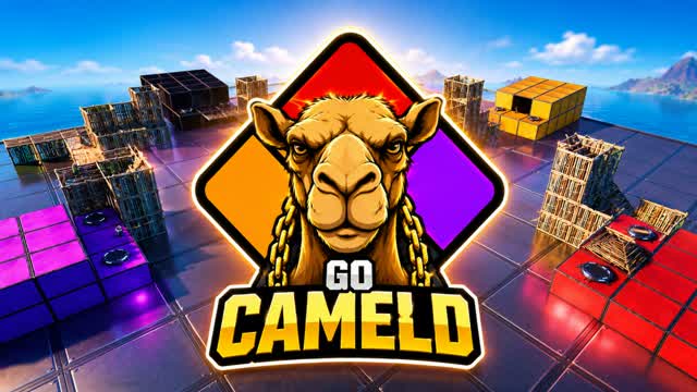GO CAMELD 🐪🔥 | Box Fight Arena — Fortnite Creative map cover art